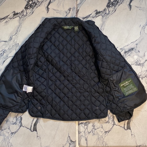 Womens Eddie Bauer Quilted Tech Down Jacket STUNNING! Size Small🔥 - Picture 9 of 16